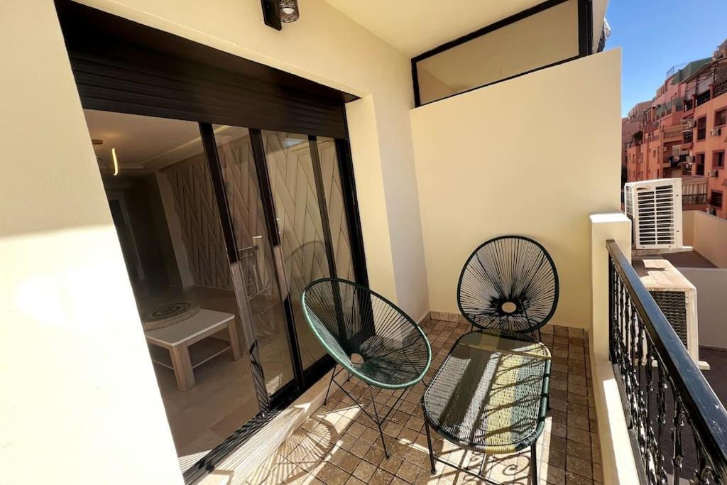 E-Appartement De Luxe Centre Gueliz Piscine Parking Fibre Netflix Marrakesh Eksteriør bilde