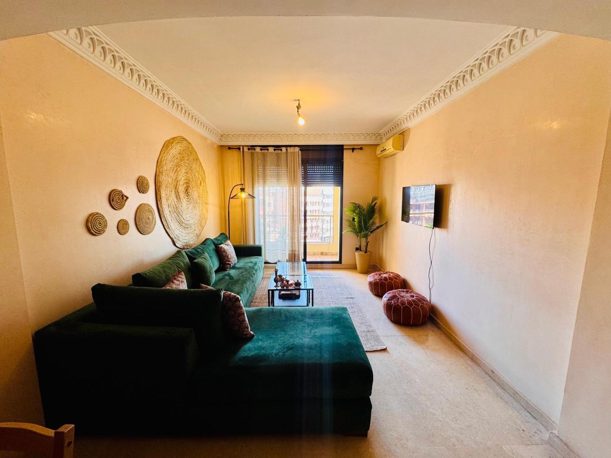 E-Appartement De Luxe Centre Gueliz Piscine Parking Fibre Netflix Marrakesh Eksteriør bilde